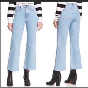 Rag & Bone wide leg Justine trouser jeans size 28